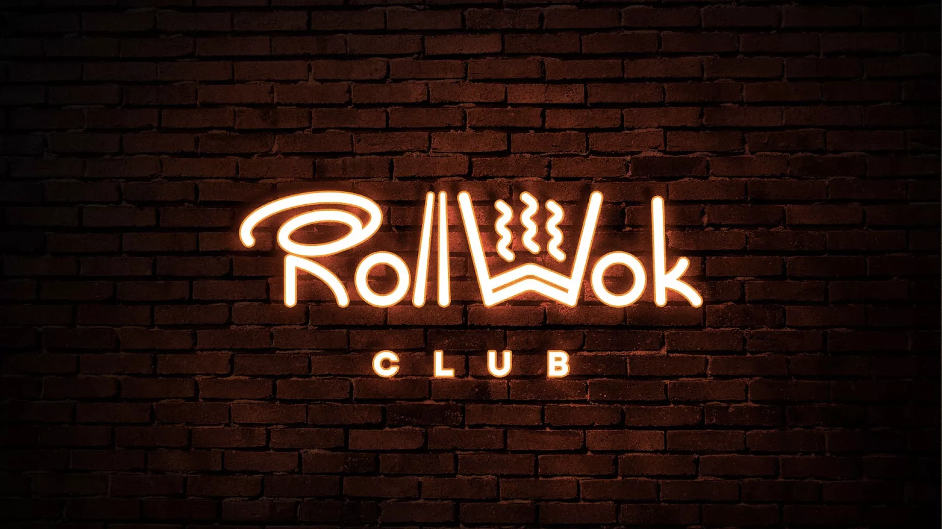 Разработка интерьерной вывески суши-бара «Roll Wok Club» в Суоярви